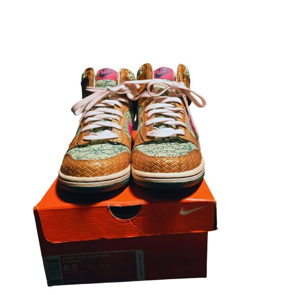 Rare Nike Dunk High Premium “Nori Desert Bloom” – Size 8.5 - Picture 4 of 5